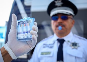 Policía Auxiliar realiza pruebas toxicológicas a personal operativo