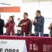 Omar Muñoz inicia obra de captadores pluviales en la Telesecundaria Alatorre