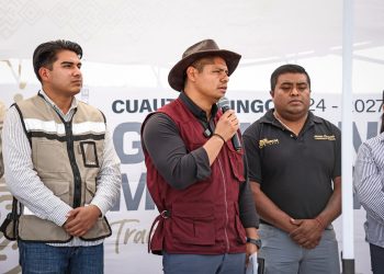Omar Muñoz inicia importante obra de ampliación de red de drenaje en Sanctorum