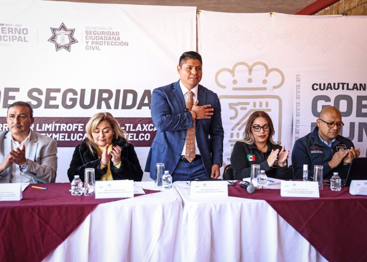 Gobierno de Cuautlancingo refuerza estrategias en materia de seguridad