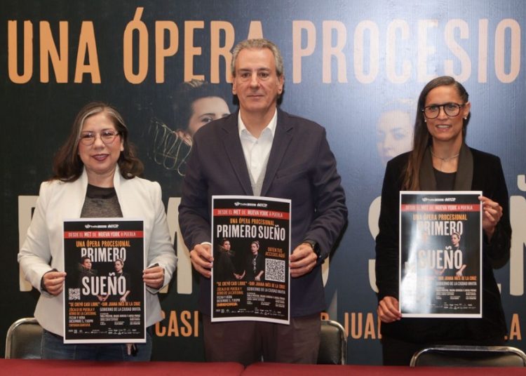 Desde el MET de Nueva York llega a Puebla la ópera ‘Primero Sueño’