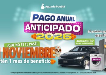 En noviembre, recibe un mes de beneficio con tu “Pago Anual Anticipado 2026”
