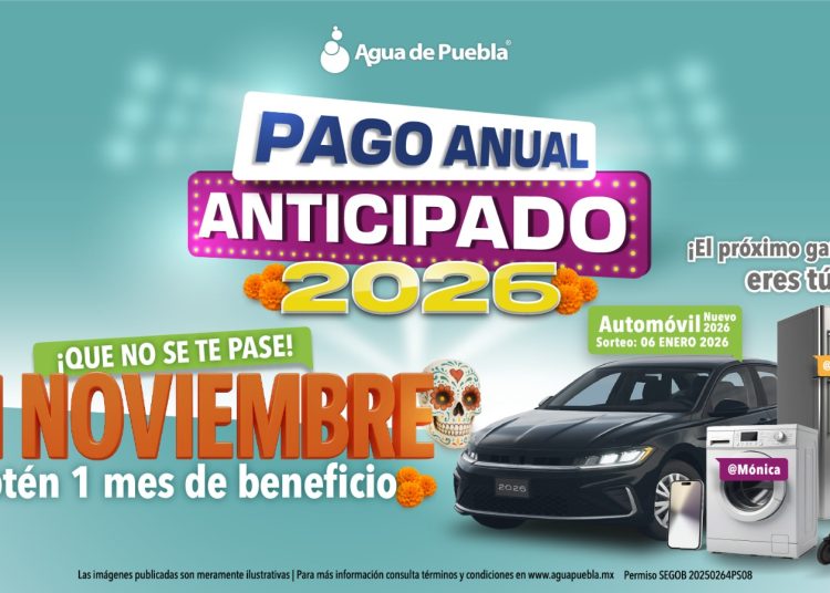 En noviembre, recibe un mes de beneficio con tu “Pago Anual Anticipado 2026”