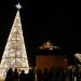 Lupita Cuautle anuncia el inicio de la navidad con encendido de árboles