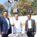 Líder nacional del SNTE coloca primera piedra de escuela de natación de la Sección 51