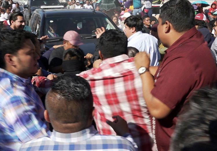 Maestros protestan contra Sheinbaum por reforma educativa en Oaxaca