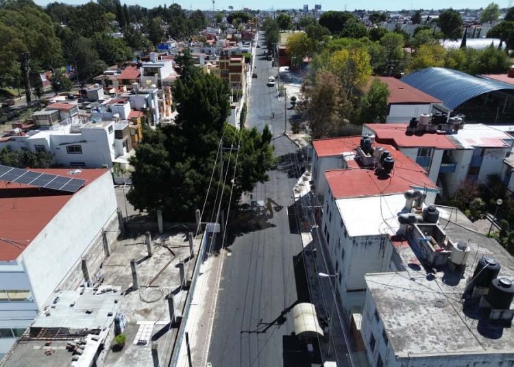 Gobierno de la Ciudad supervisa rehabilitación vial en Fovissste San Roque