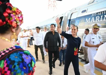 Línea K del tren interoceánico: Claudia Sheinbaum