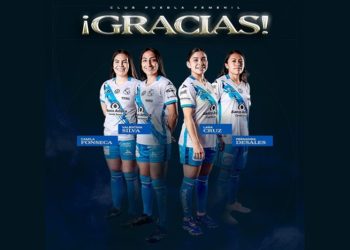 Puebla Femenil les da las gracias a 4 jugadoras