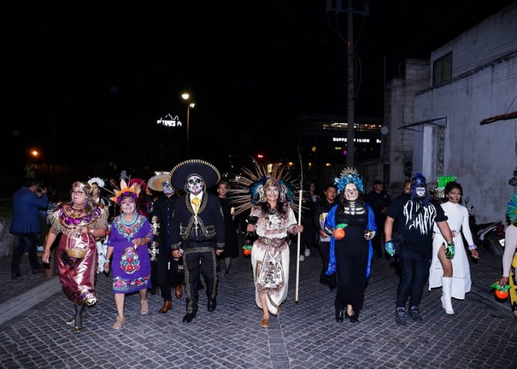 San Andrés Cholula celebra Carnaval Camino al Mictlán