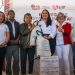 Tonantzin Fernández entrega apoyos alimentarios a cholultecas