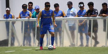 Topos FC, listos para encarar la Liga Nacional Futbol 5 para Ciegos