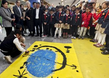 Miró llenará de color el metro de Shanghái