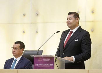 Congreso respalda primer año de Armenta