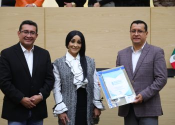 Entrega CEDH al Congreso su informe de actividades