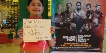 Poblano logra tercer lugar en el Mundial de Pool Bola 9