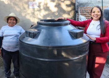 Tonantzin Fernández continúa llevando bienestar a cada rincón de San Pedro Cholula