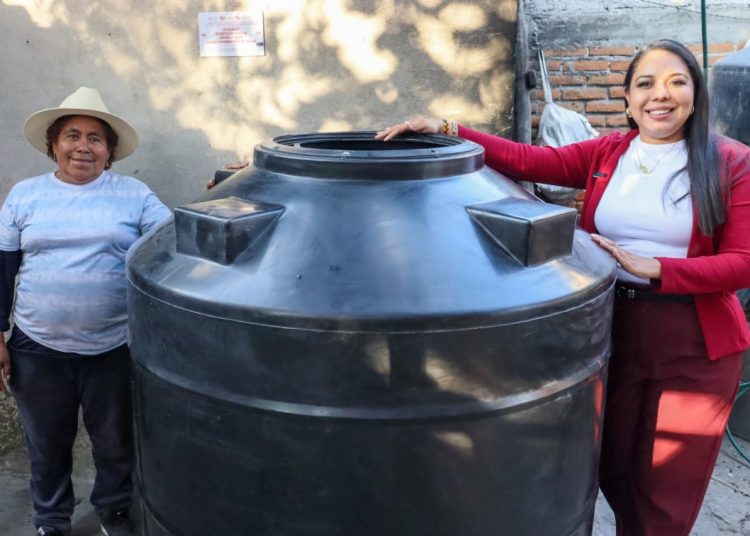 Tonantzin Fernández continúa llevando bienestar a cada rincón de San Pedro Cholula