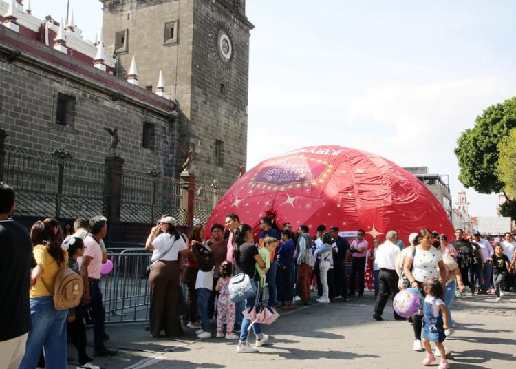 Invitan a visitar el domo sensorial Sintamos la Navidad