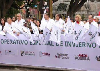 Arranca en Puebla el Operativo Especial de Invierno “Héroes Paisanos”
