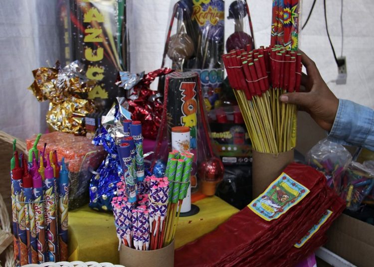 Quemar pirotecnia podría costarte 11 mil pesos