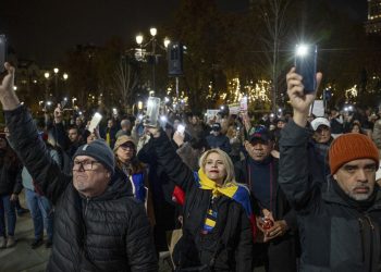 Venezolanos apoyan a Machado desde Madrid 
