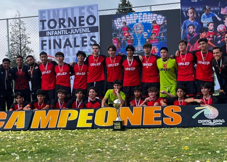 Águilas UPAEP Sub17 son campeones de la Nova Liga