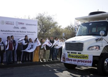 Gobierno del estado inicia rehabilitación del bulevar Valsequillo