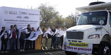 Gobierno del estado inicia rehabilitación del bulevar Valsequillo