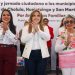 Ceci Arellano y Tonantzin Fernández fortalecen atención a familias de San Pedro Cholula