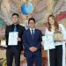 Poblanos reciben el reconocimiento Luchador Olmeca por la Codeme