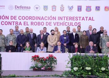 Fortalecen coordinación interestatal contra robo de vehículos y extorsión
