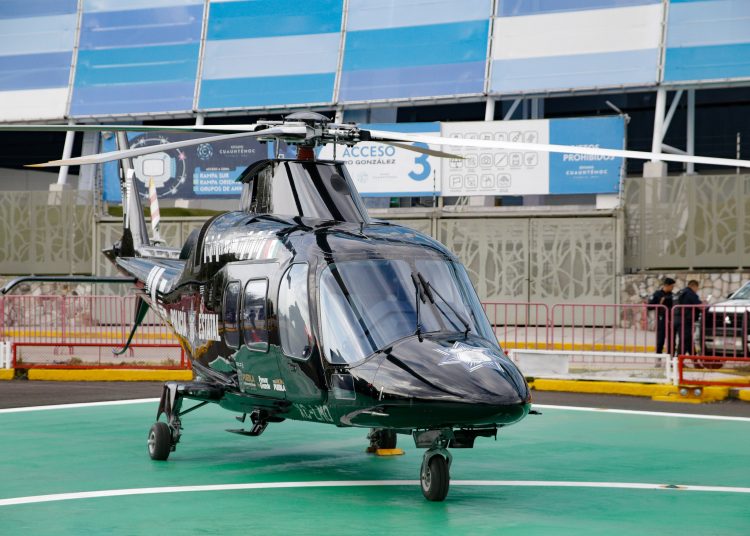 Helicópteros de seguridad volarán todo el año: Armenta