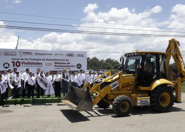Puebla ha recuperado 33 vialidades y 20 más serán intervenidas