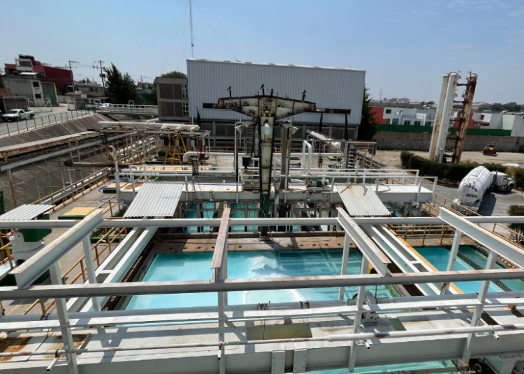 Agua de Puebla dará mantenimiento mayor a la Planta Potabilizadora de Agua Sulfurosa San Felipe