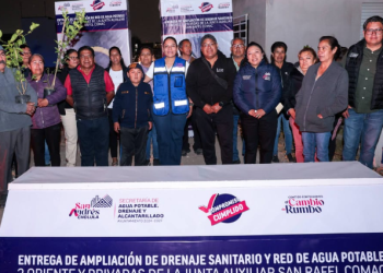 Fortalece Ayuntamiento de San Andrés Cholula infraestructura hidráulica