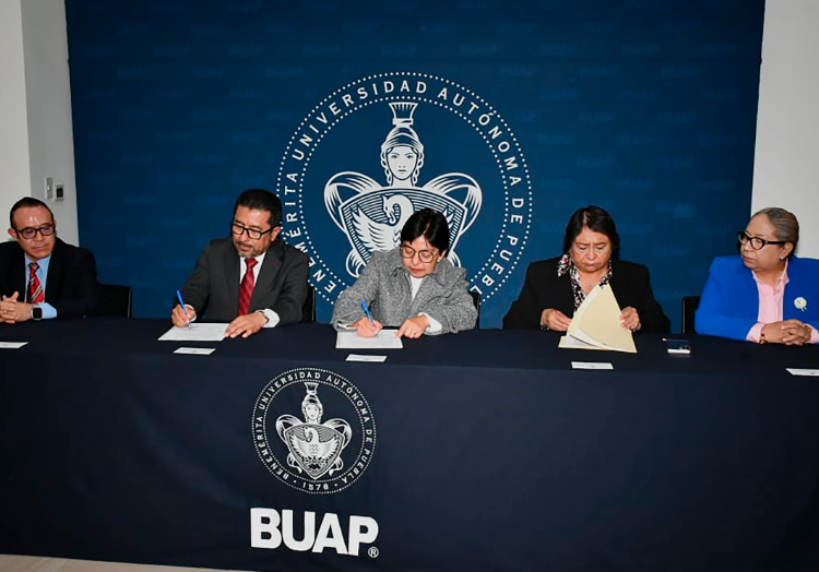 BUAP firma convenio de colaboración con Secretaría Anticorrupción y Buen Gobierno