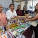 Tere Alfaro entrega insumos alimentarios a escuelas de Cuautlancingo