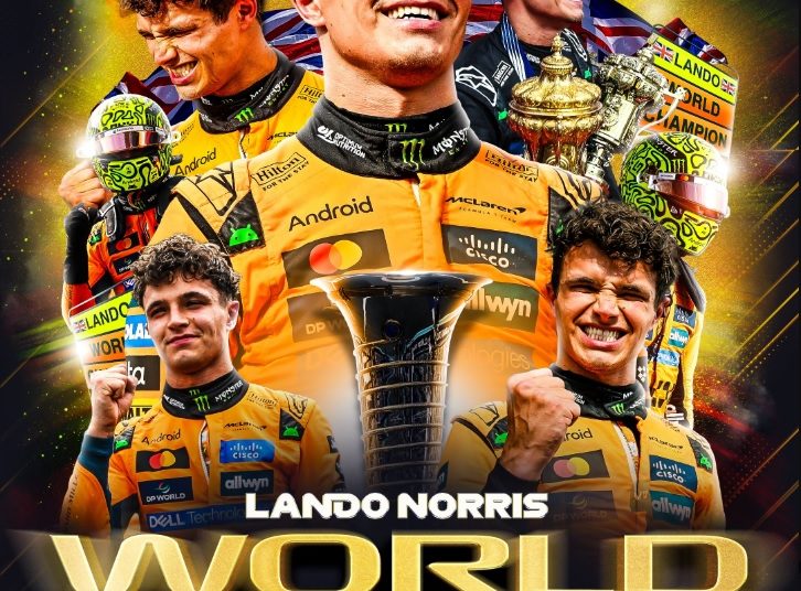 Lando Norris, nuevo campeón del mundo de Fórmula Uno