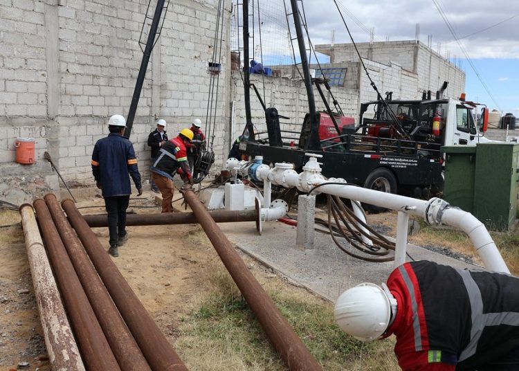 Agua de Puebla realiza mantenimiento preventivo al Pozo El Conde