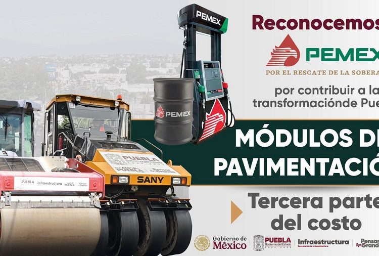Pemex dona asfalto, mobiliario escolar y equipo estratégico para fortalecer infraestructura
