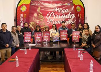 Tonantzin Fernández presentó la Mega Posada Navideña de San Pedro Cholula