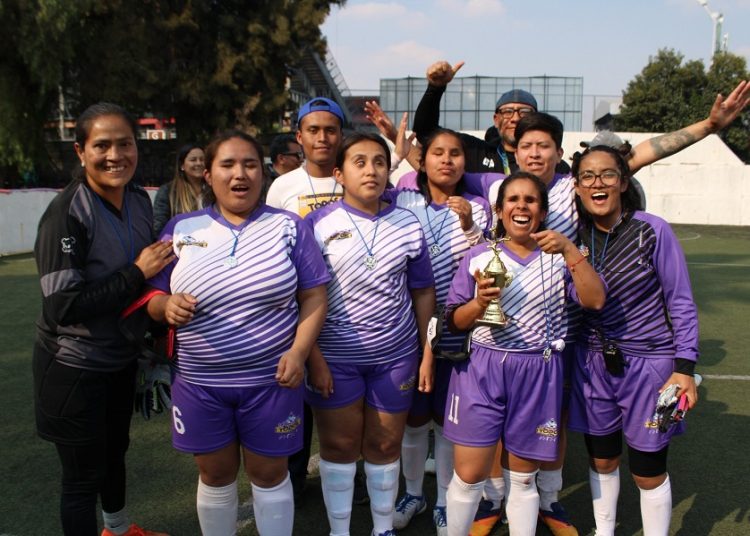 Topos Femenil, segundo lugar Nacional de Futbol para Ciegas
