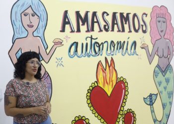 ONG usa rosca para visibilizar violencia
