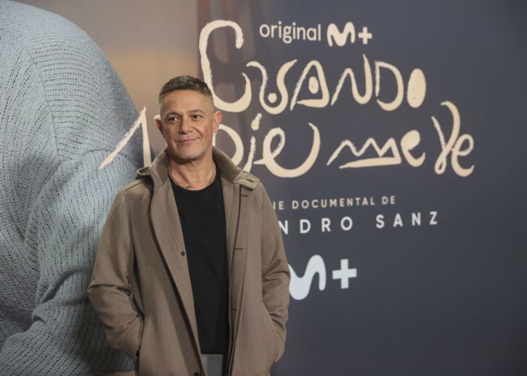 Alejandro Sanz muestra su lado más íntimo en nuevo documental