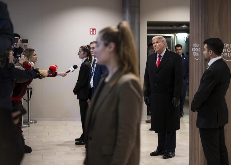 Trump llega a Davos anunciando un preacuerdo sobre Groenlandia