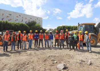 Bajo lineamientos del INAH, avanza construcción del fórum pensar en grande