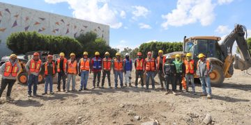 Bajo lineamientos del INAH, avanza construcción del fórum pensar en grande
