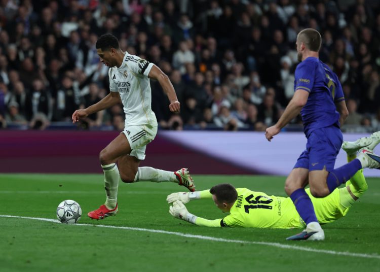 Real Madrid golea a Mónaco en Champions, con Vinícius como MVP