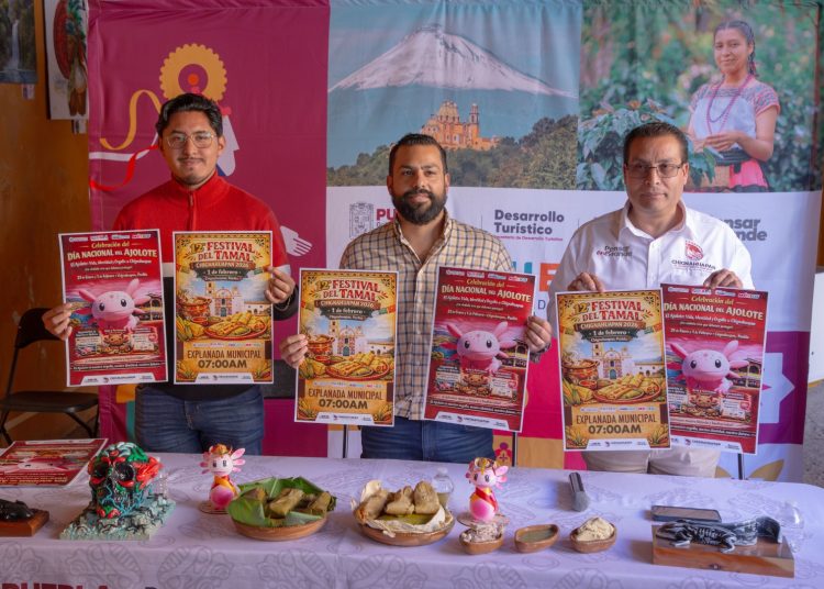Promueve Turismo Día Nacional del Ajolote en Chignahuapan